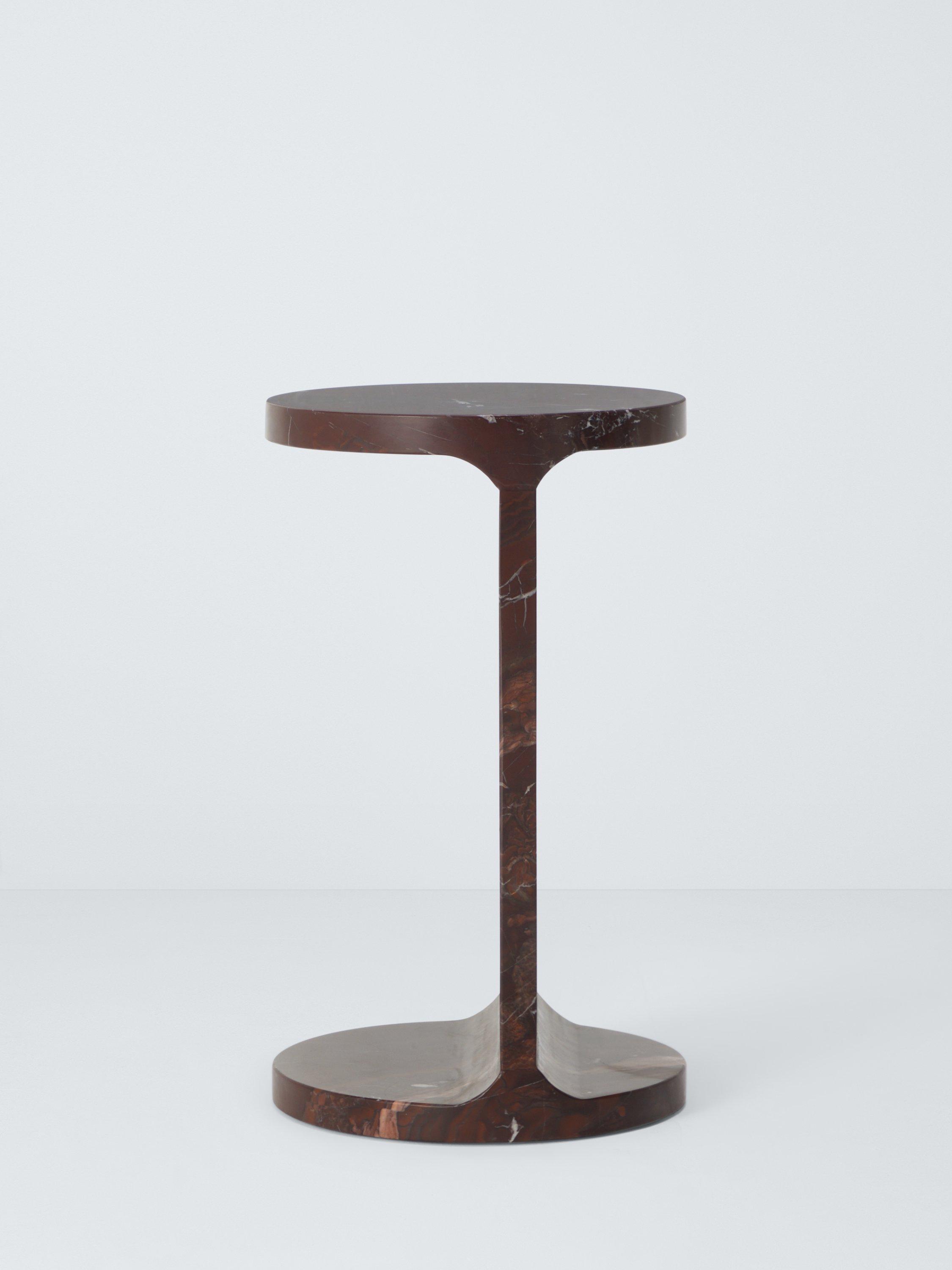 John Lewis Libby marble side table natural marble, imported from the UK