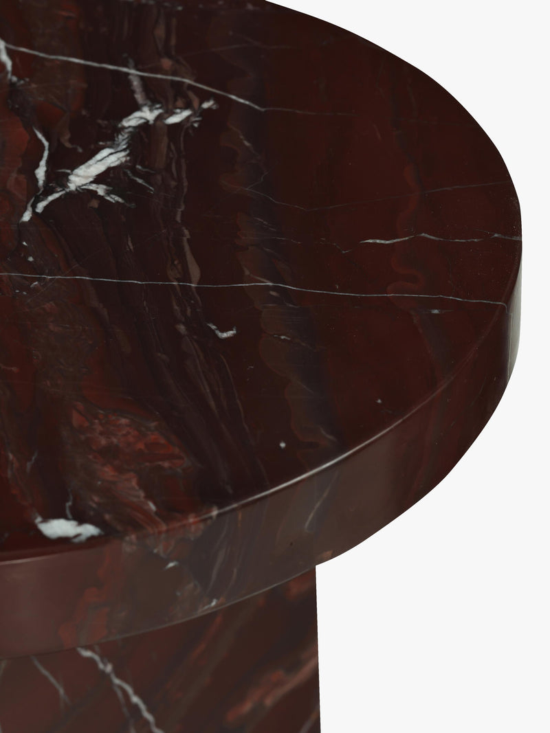 John Lewis Libby marble side table natural marble, imported from the UK
