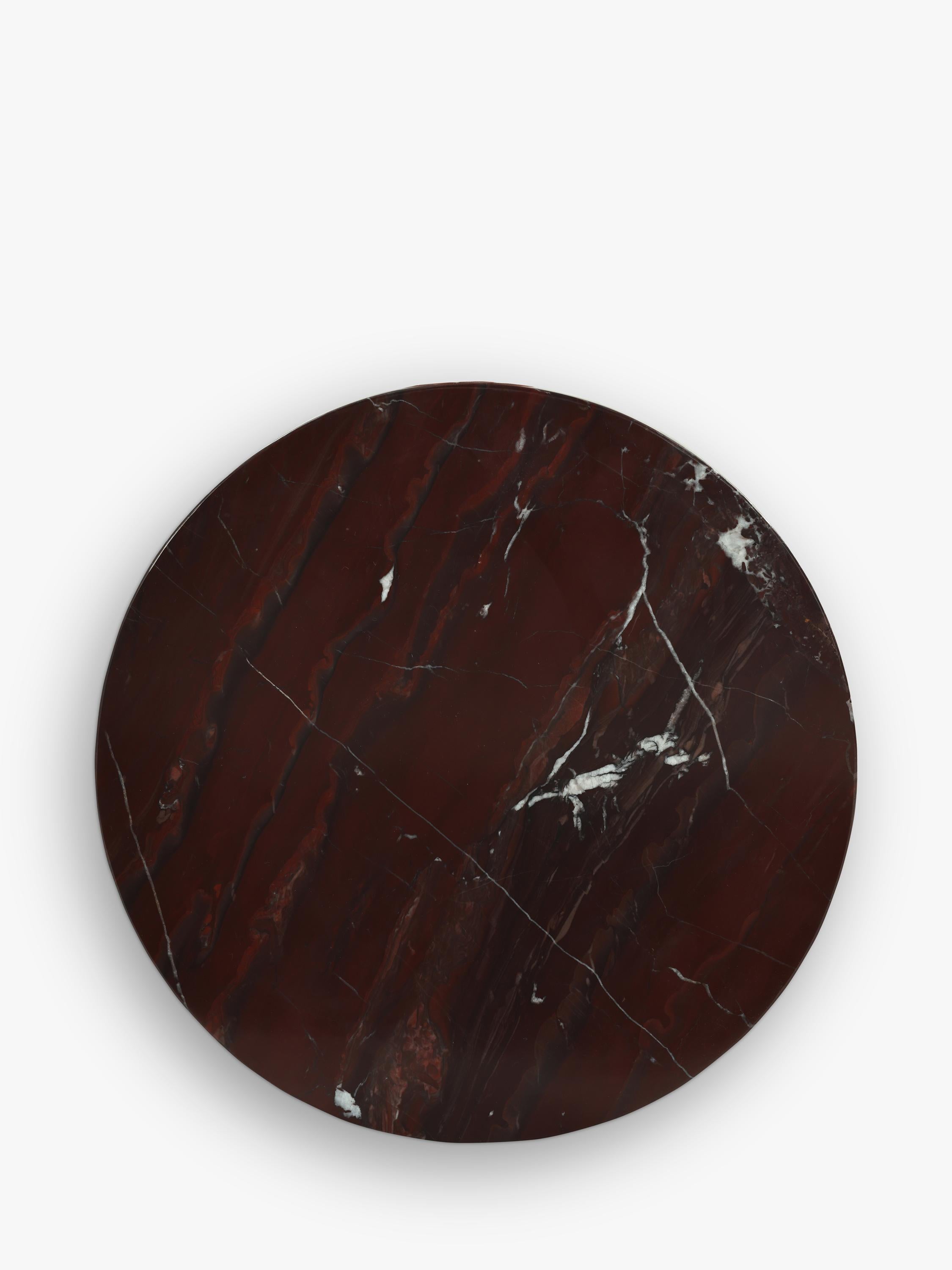 John Lewis Libby marble side table natural marble, imported from the UK