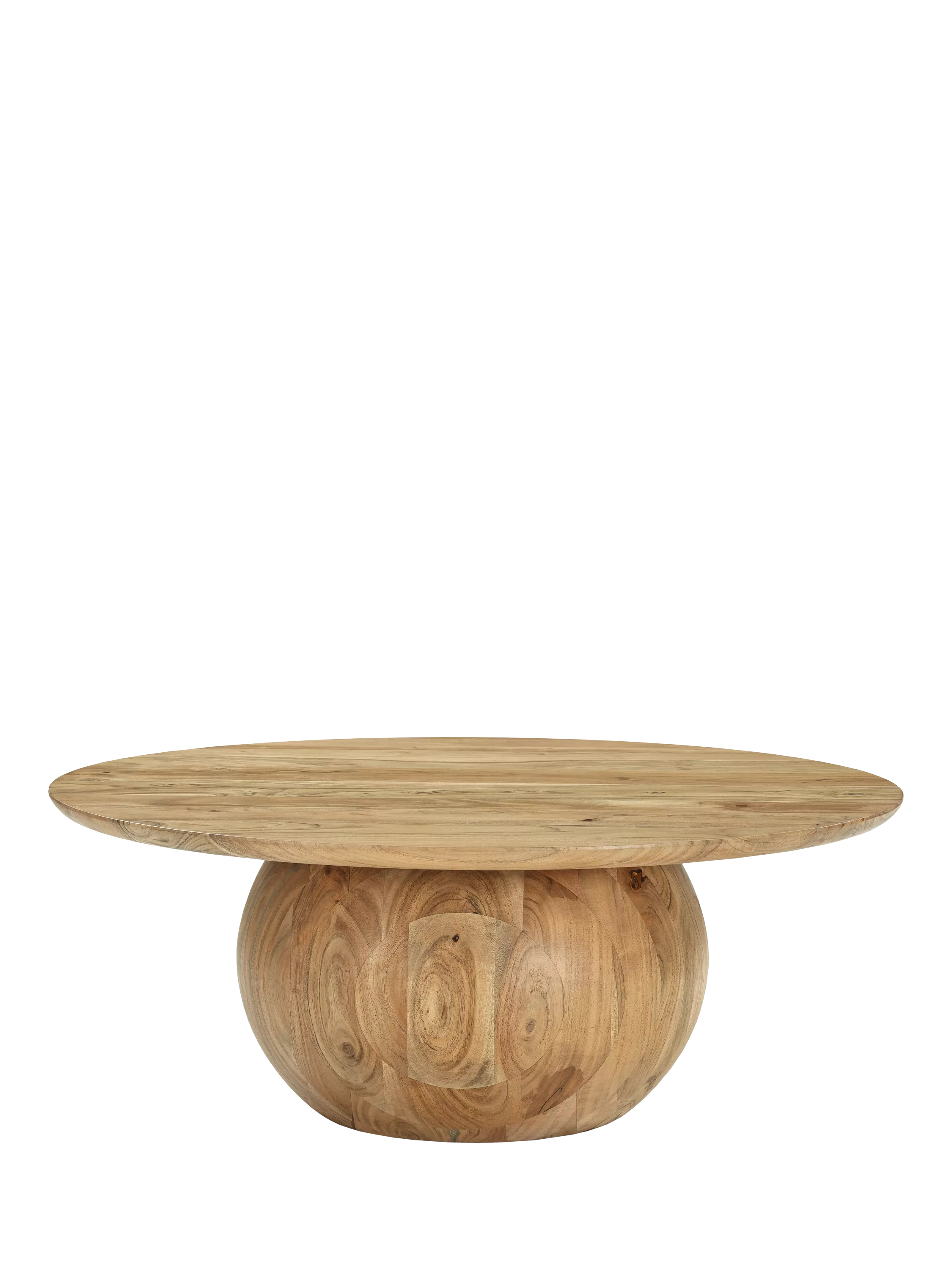John Lewis Orb acacia wood coffee table natural finish - British product