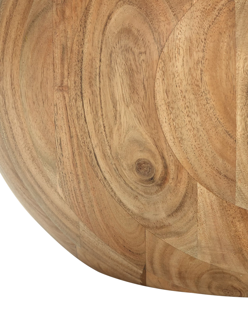 John Lewis Orb acacia wood coffee table natural finish - British product