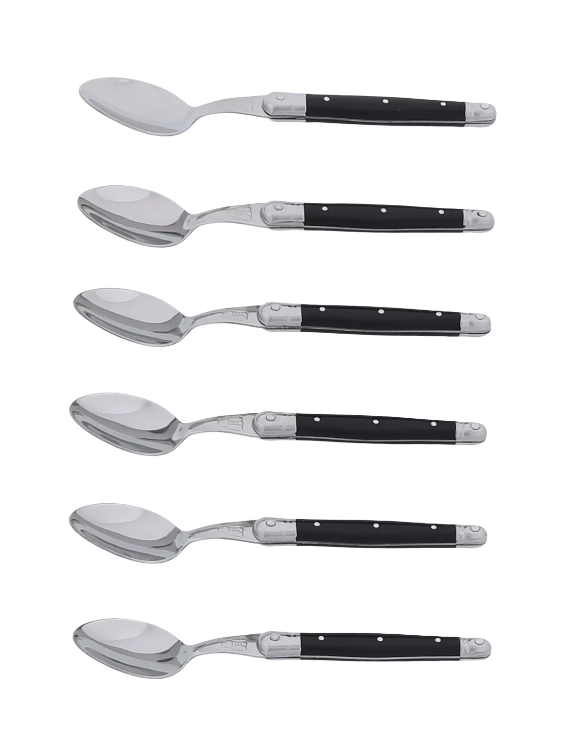 Laguiole stainless steel teaspoons set of 6 - British product