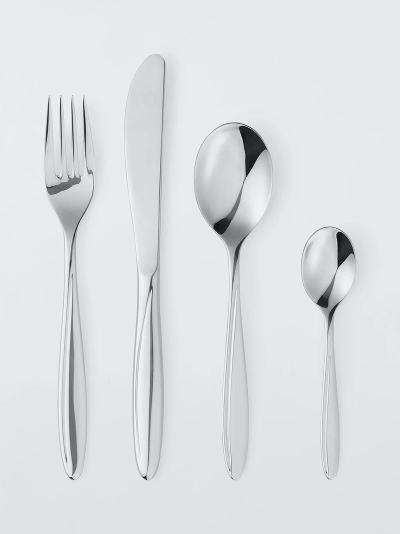 John Lewis Scroll cutlery set 16 piece stainless steel - British product