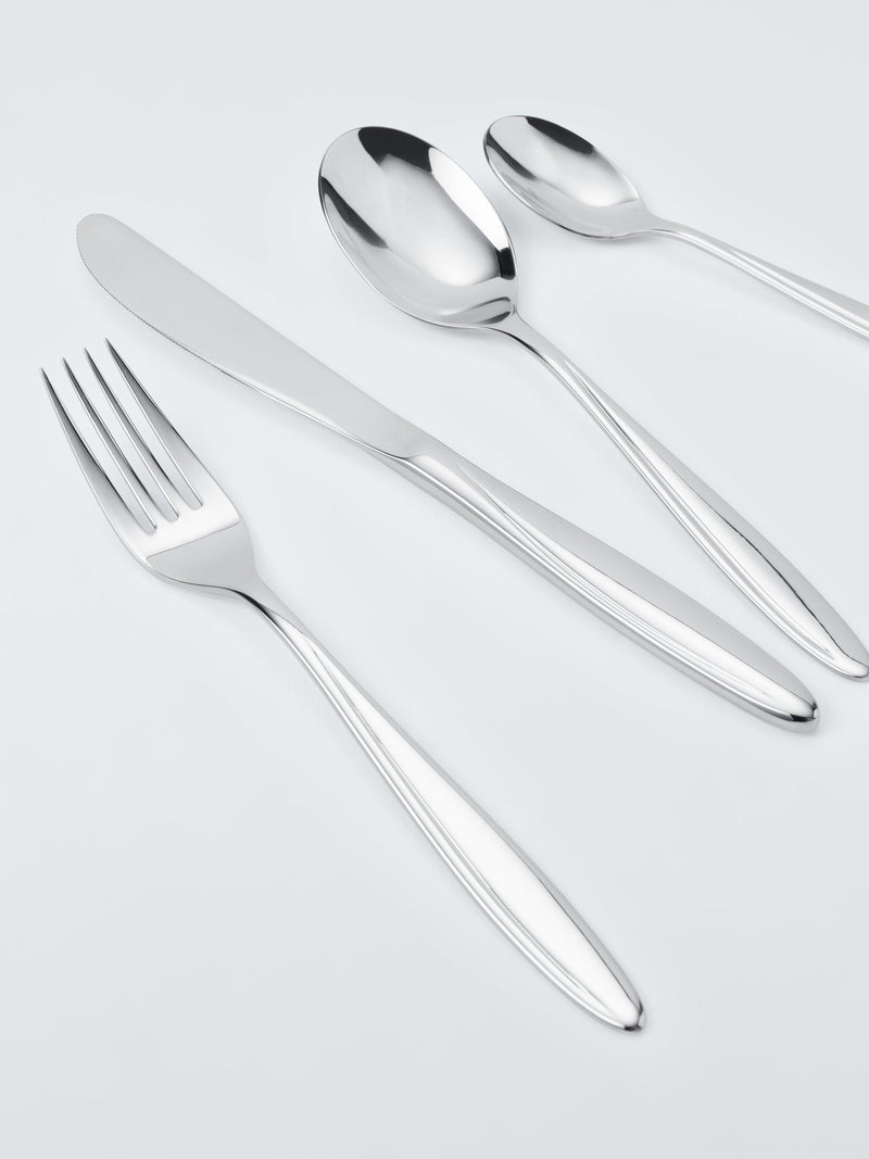 John Lewis Scroll stainless steel cutlery set 4 piece - British product
