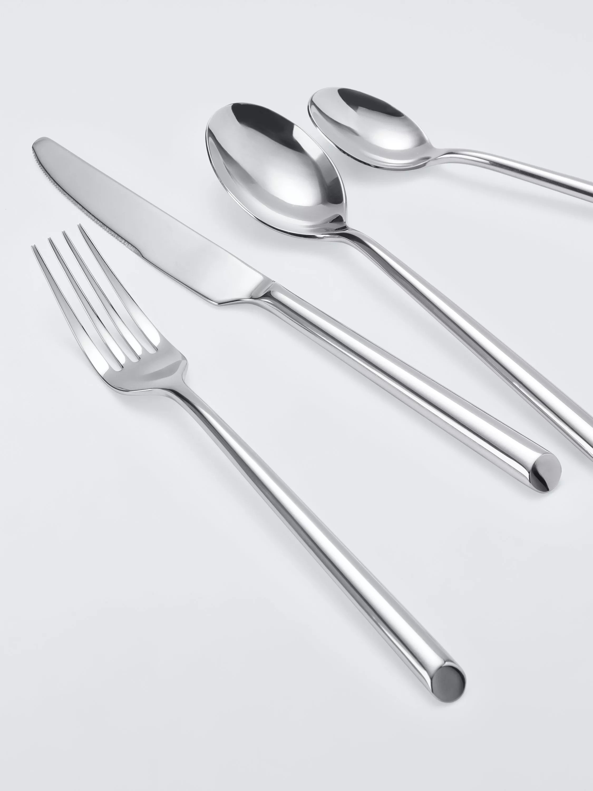 John Lewis Coby 4-piece stainless steel cutlery set (British brand)