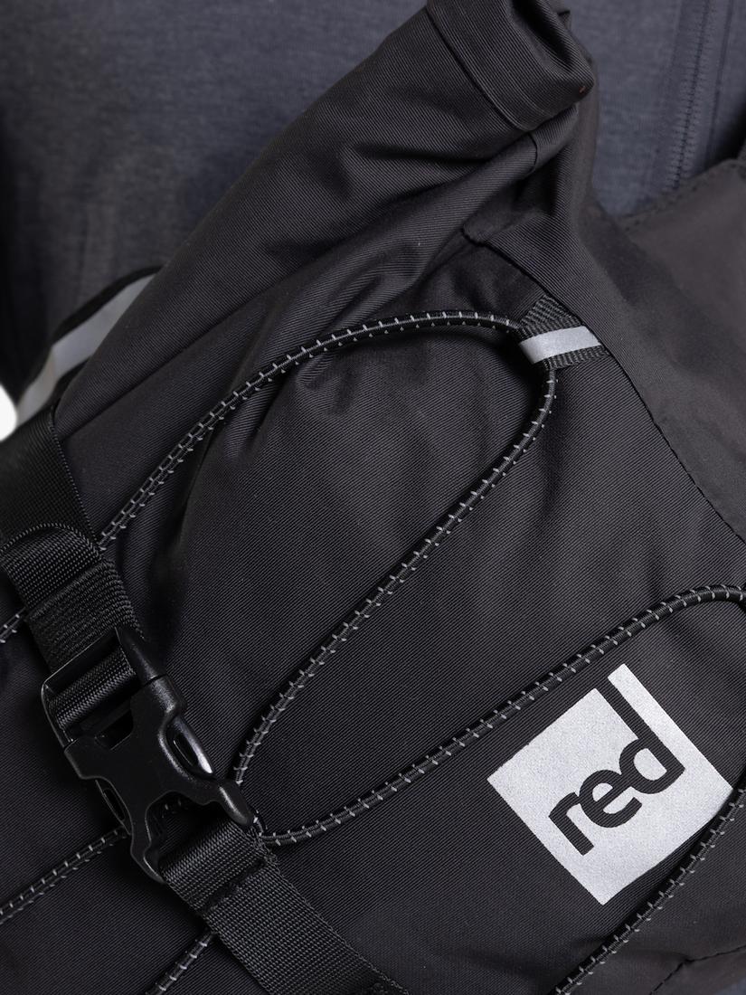 Red lightweight waterproof crossbody bag 7L, imported from the UK