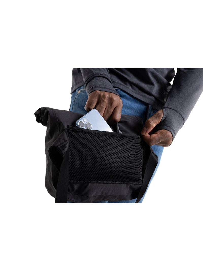 Red lightweight waterproof crossbody bag 7L, imported from the UK