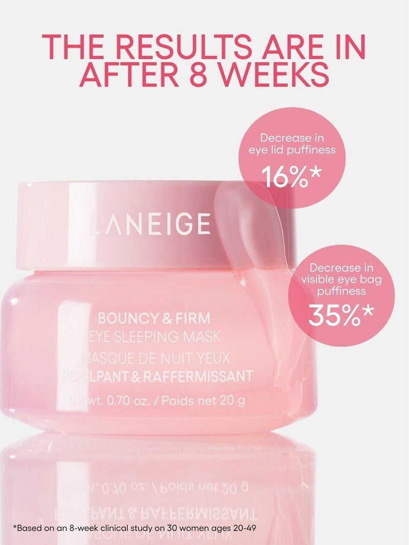 LANEIGE Bouncy & Firm Eye Sleeping Mask 20ml, UK version