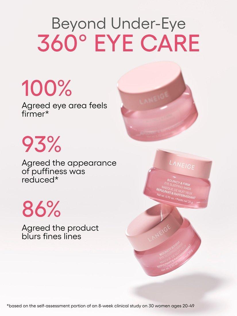 LANEIGE Bouncy & Firm Eye Sleeping Mask 20ml, UK version
