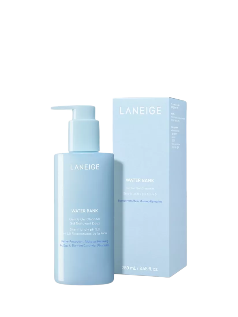 Laneige Water Bank Gentle Gel Cleanser 250ml, imported from the UK