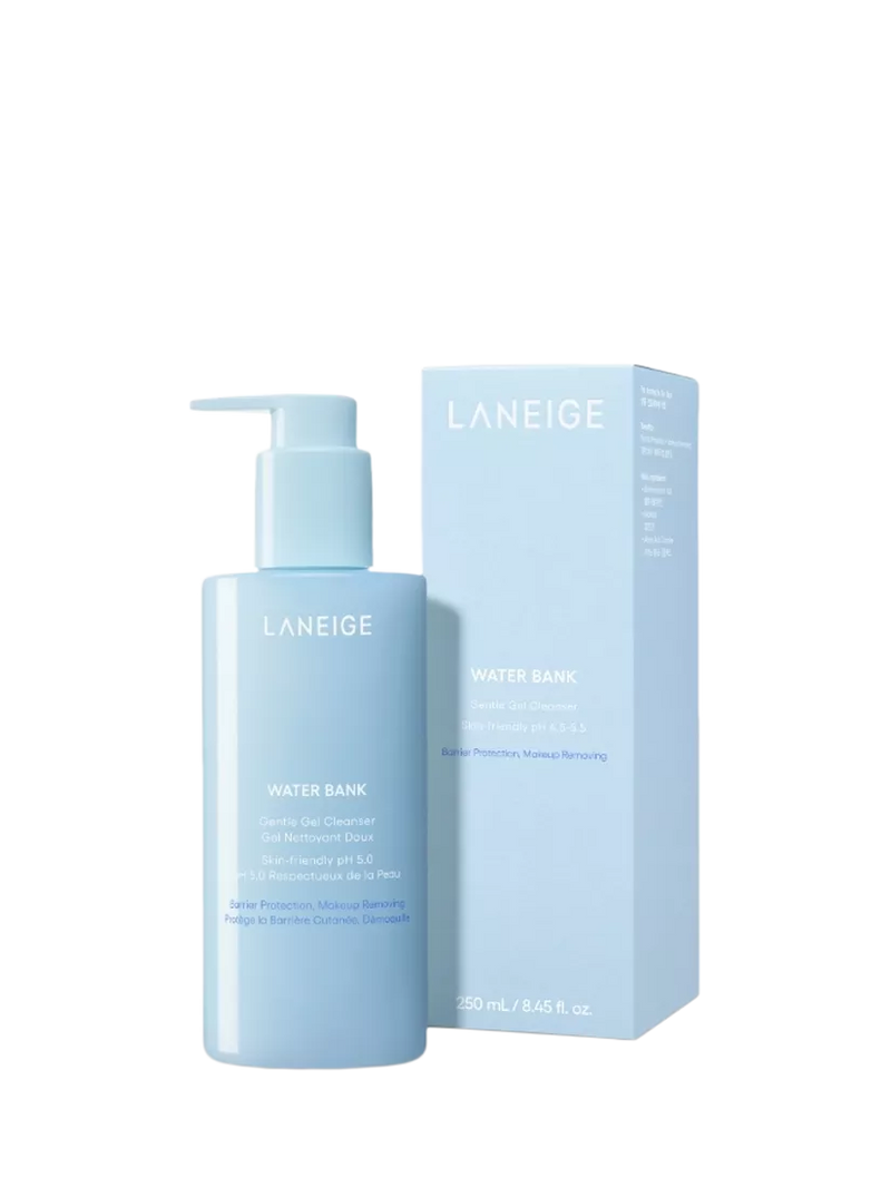 Laneige Water Bank Gentle Gel Cleanser 250ml, imported from the UK