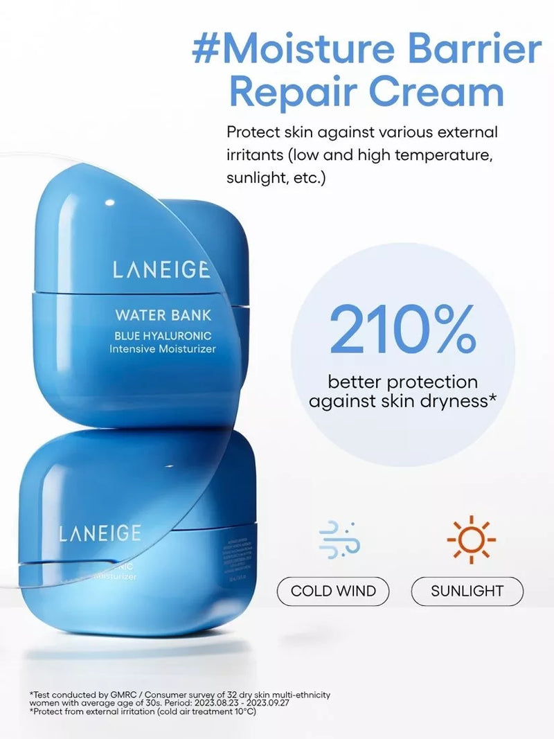 LANEIGE Water Bank Blue Hyaluronic Intensive Moisturiser Refill 50ml (British brand)