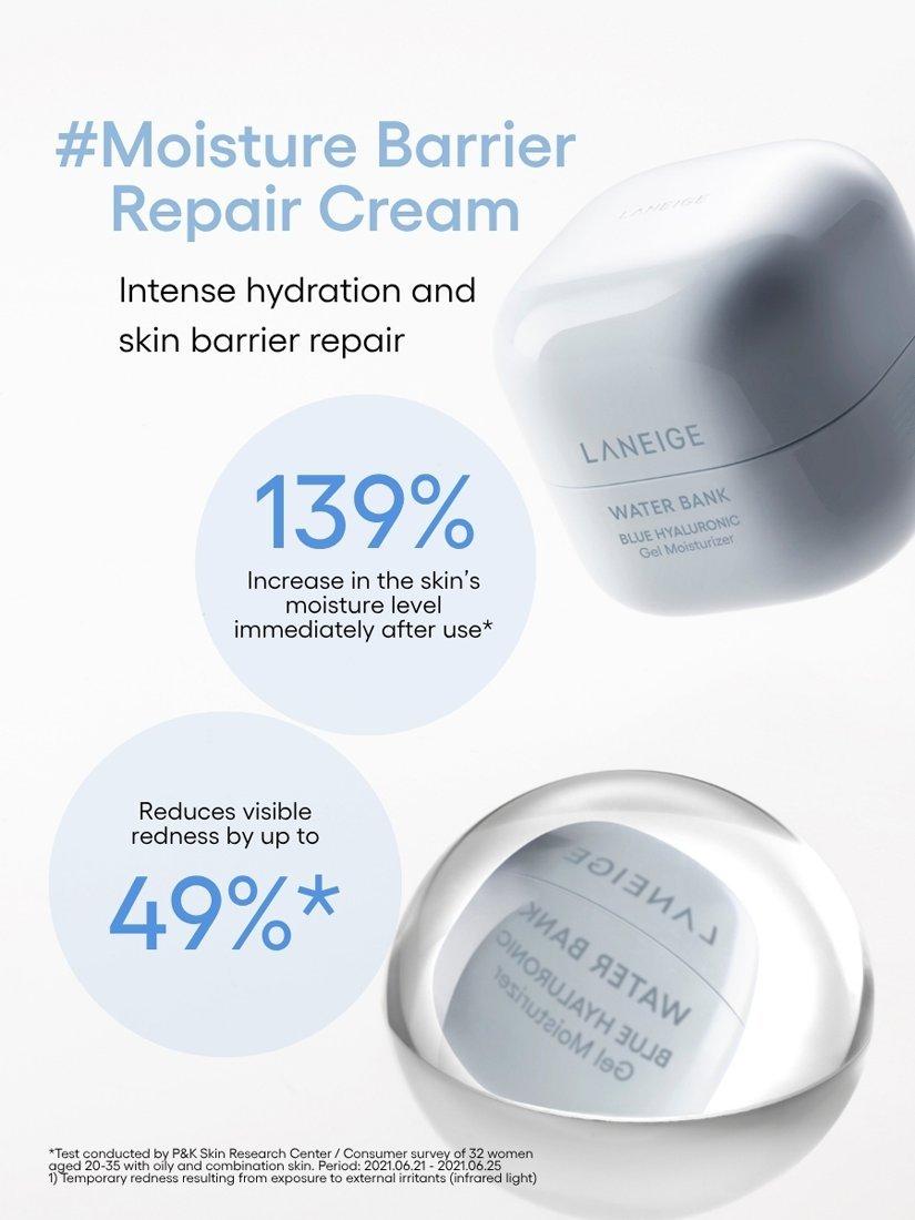 LANEIGE Water Bank Blue Hyaluronic Gel Moisturiser 50ml (British brand)