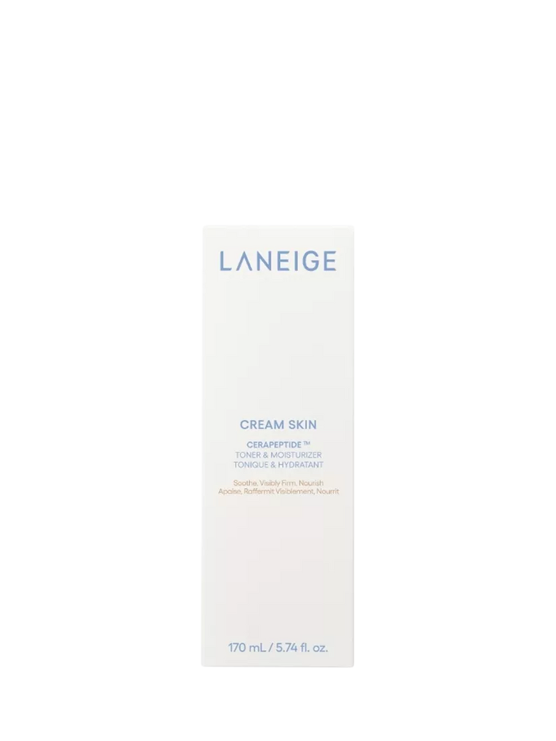 LANEIGE Cream Skin Cerapeptide toner moisturiser 170ml, imported from the UK