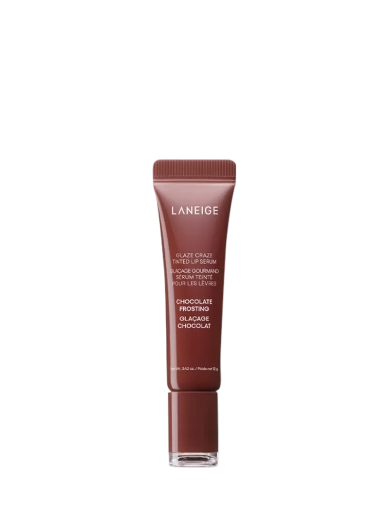 LANEIGE Glaze Craze Tinted Lip Serum, Chocolate Frosting