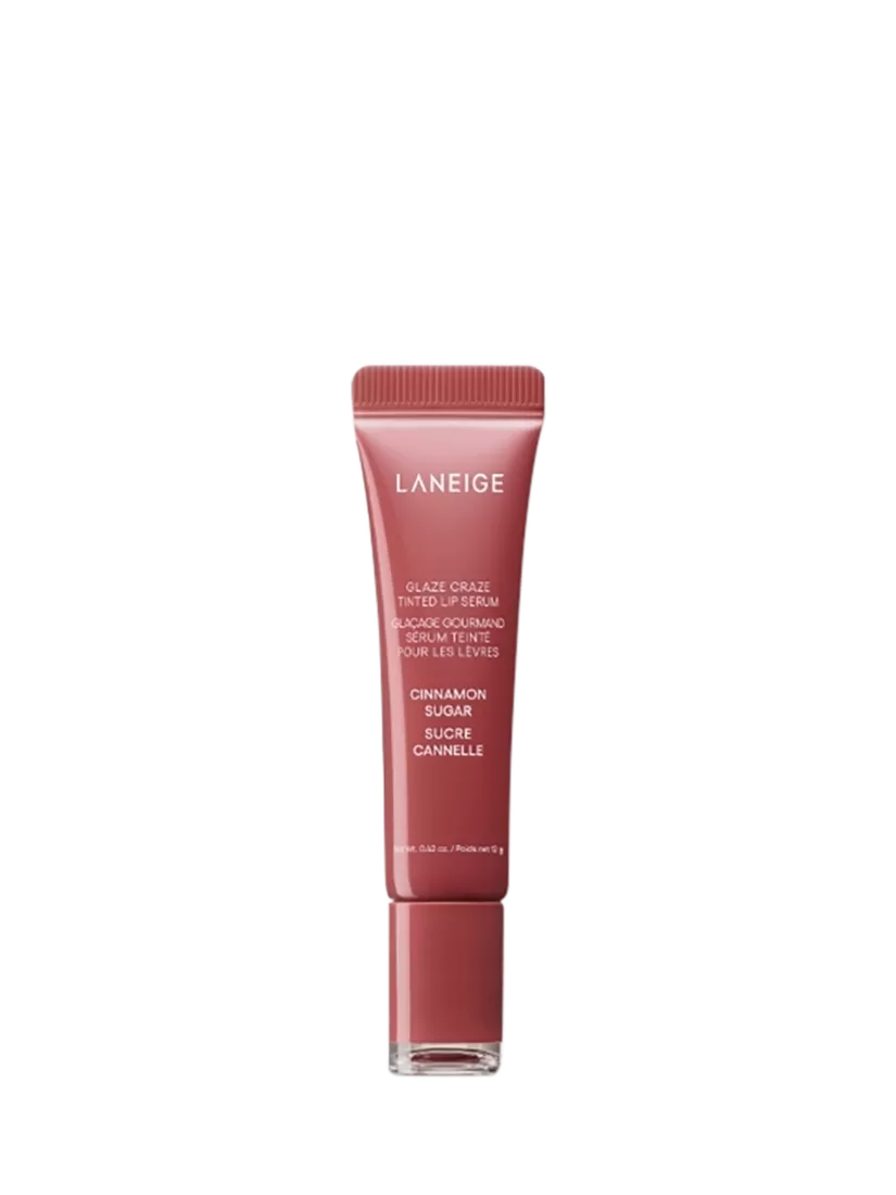 LANEIGE Glaze Craze Tinted Lip Serum, Cinnamon Sugar