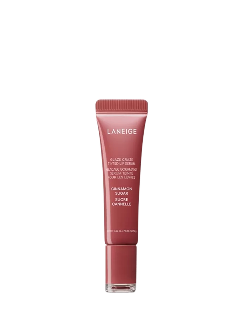 LANEIGE Glaze Craze Tinted Lip Serum, Cinnamon Sugar