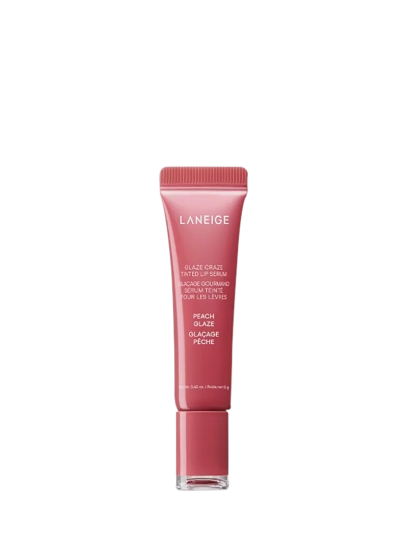 LANEIGE Glaze Craze Tinted Lip Serum, Peach Glaze