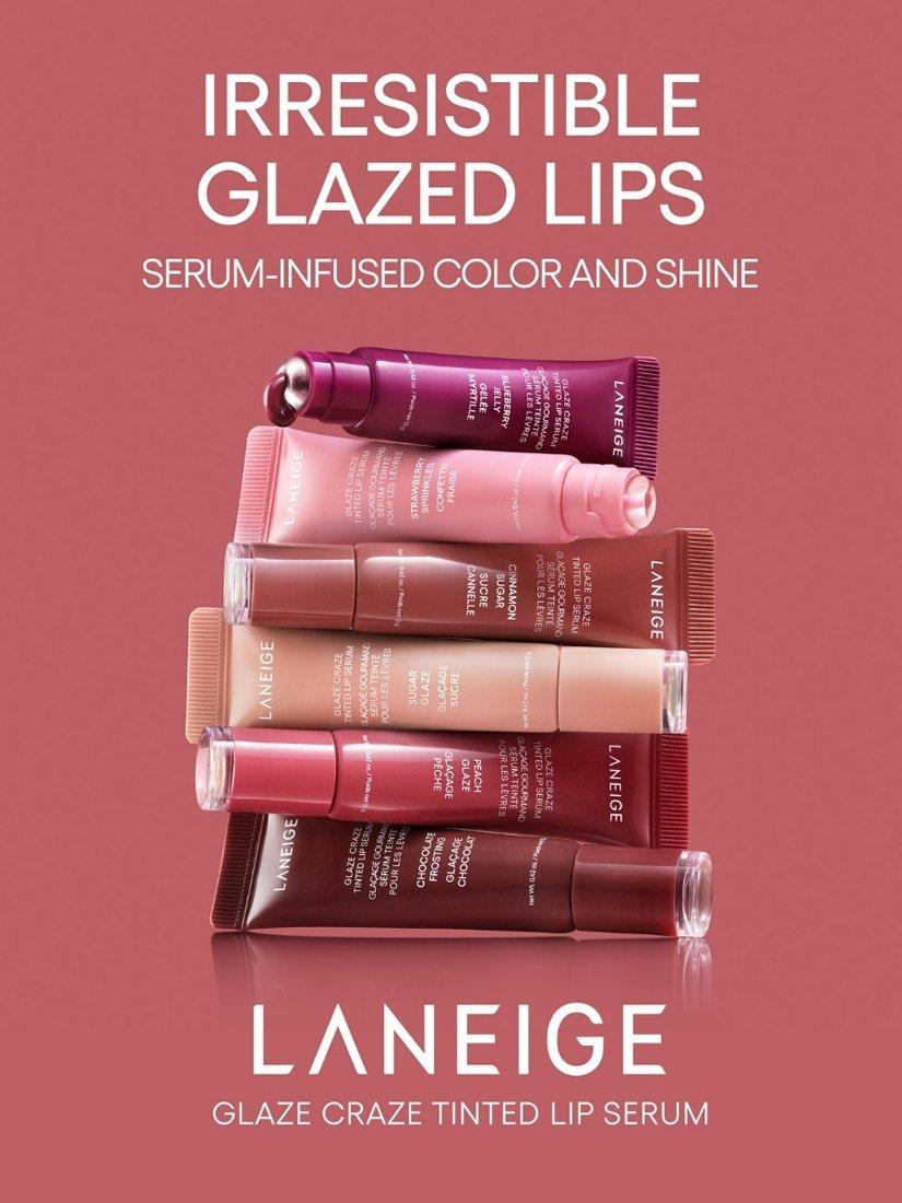 LANEIGE Glaze Craze Tinted Lip Serum, UK version