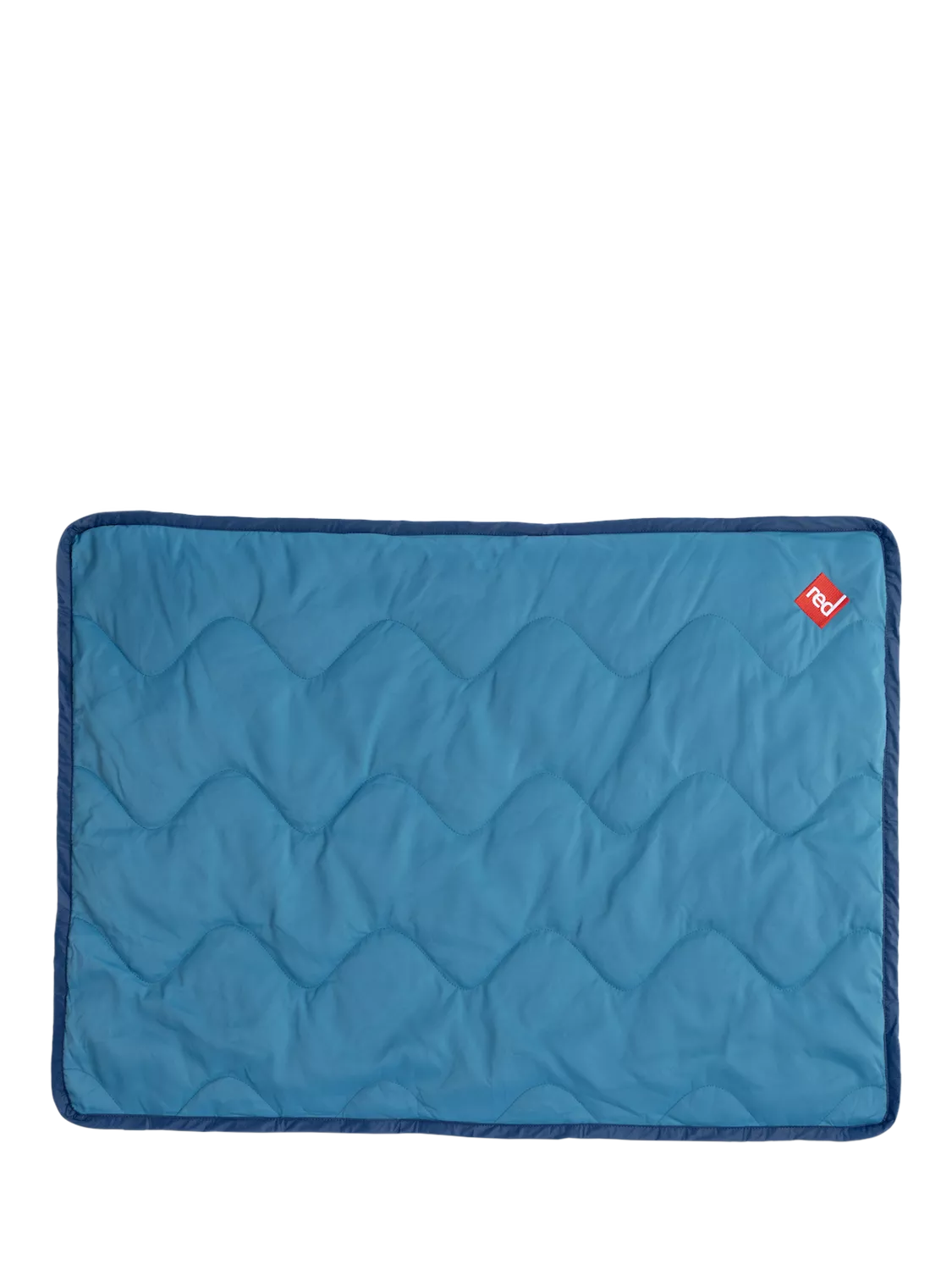 Red Adventure sit mat blue quilted lightweight - British product