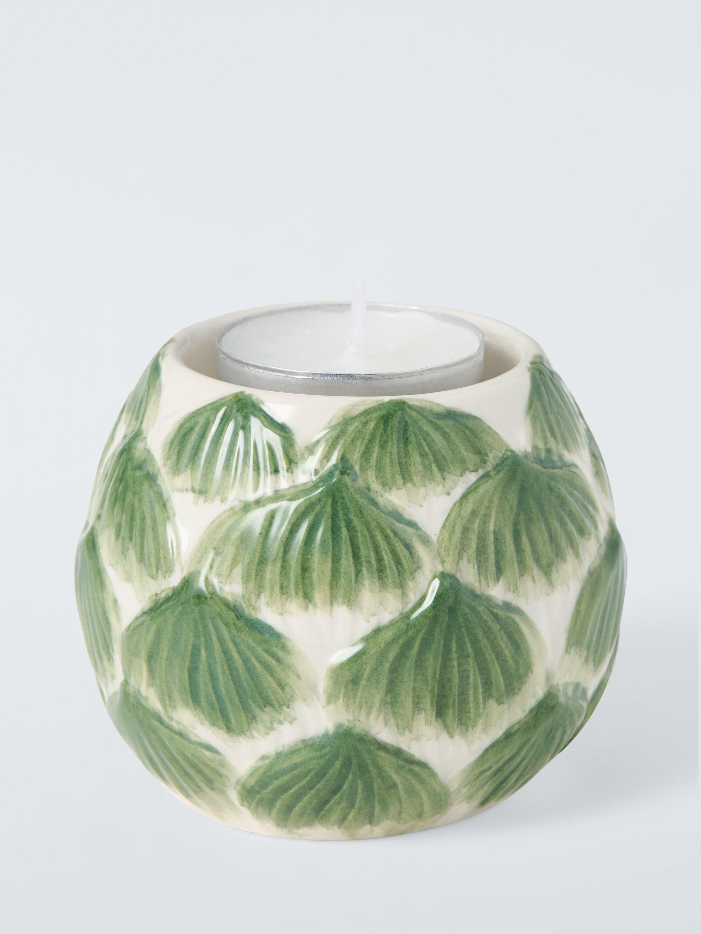 John Lewis X Deliciously Ella artichoke candle holder, imported from the UK