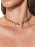 Eclectica vintage Swarovski crystals collar 40cm, imported from the UK