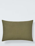 John Lewis Harmony scatter cushion green cotton 40x60cm - British brand
