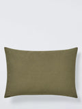 John Lewis Harmony scatter cushion green cotton 40x60cm - British brand