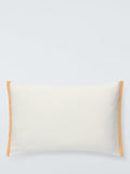 John Lewis embroidered pansy cushion 40x60cm (British brand)