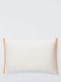 John Lewis embroidered pansy cushion 40x60cm (British brand)