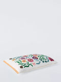 John Lewis embroidered pansy cushion 40x60cm (British brand)