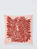 John Lewis Zinnia Cushion, Blossom