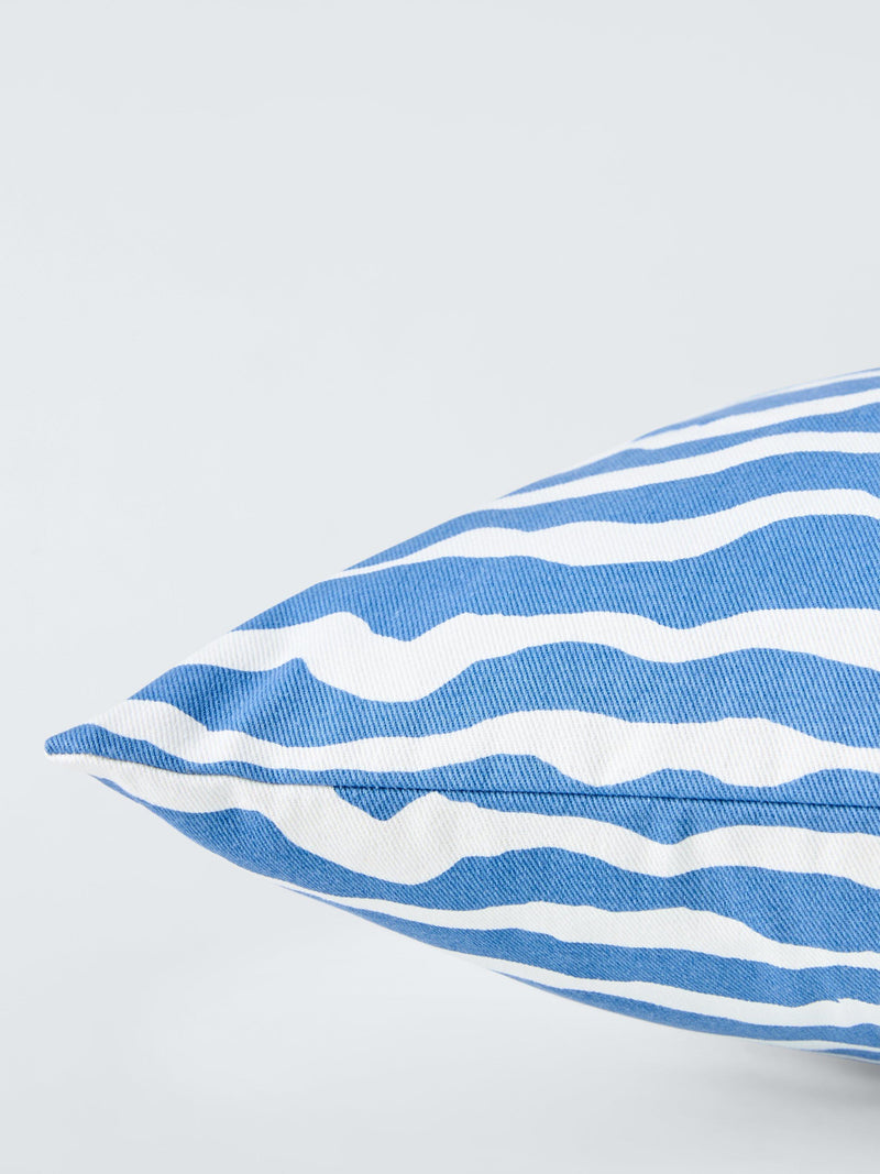 John Lewis painted waves cushion 35x55cm - British product