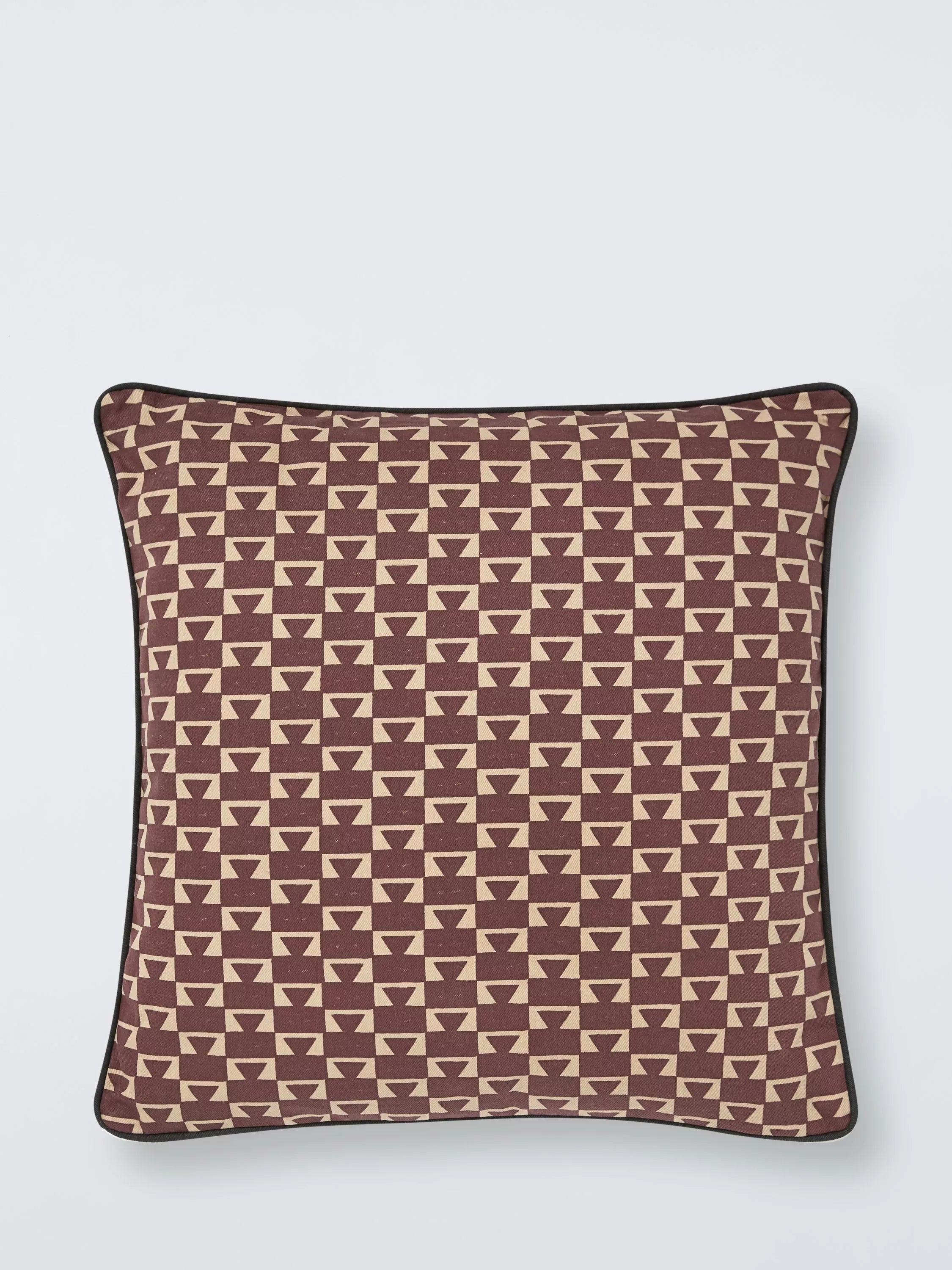 John Lewis triangle geo cushion 45x45cm, imported from the UK