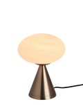 MADE Caleb glass orb table lamp in silver (British brand)