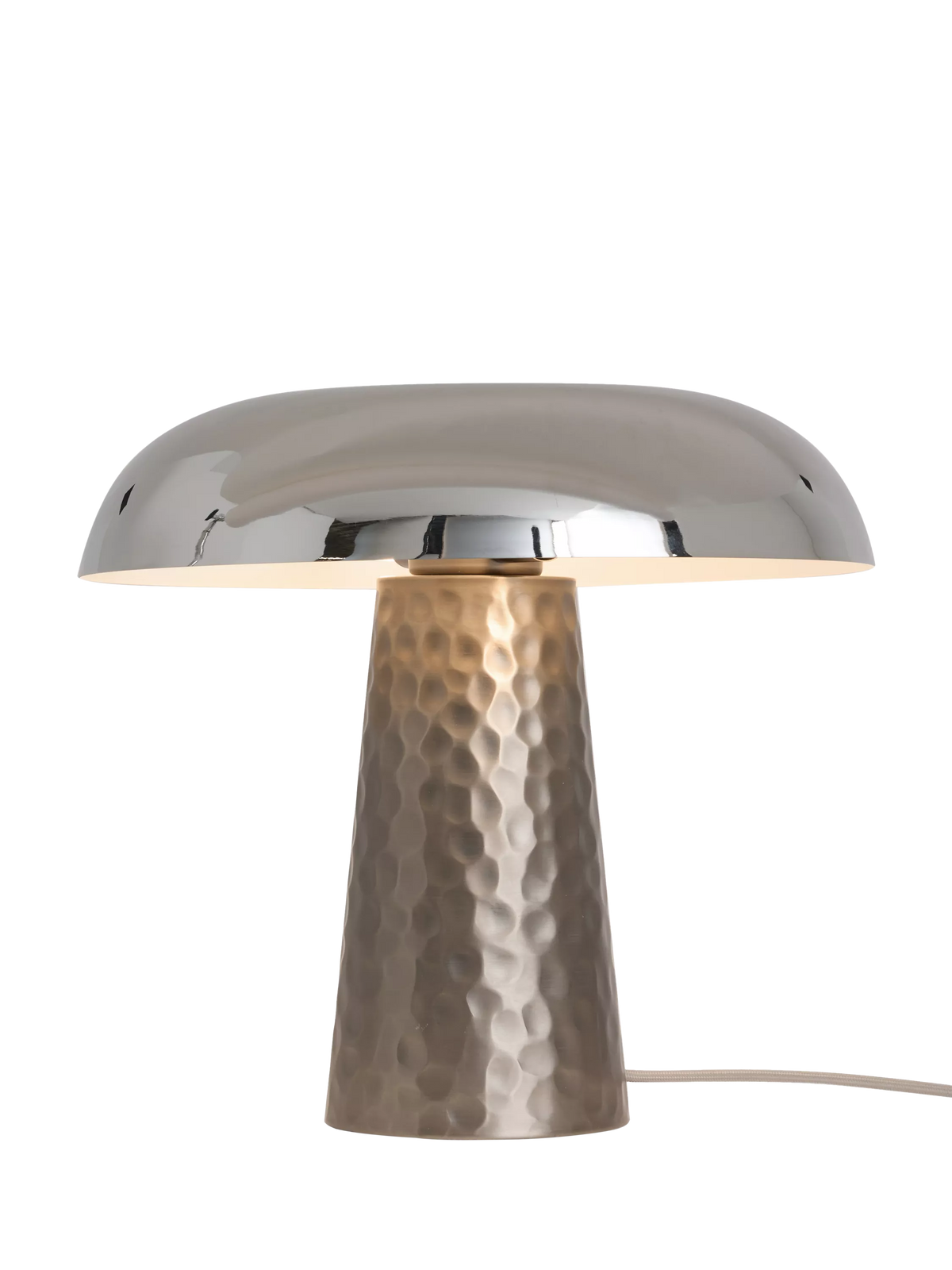 MADE Deja table lamp silver (British brand)