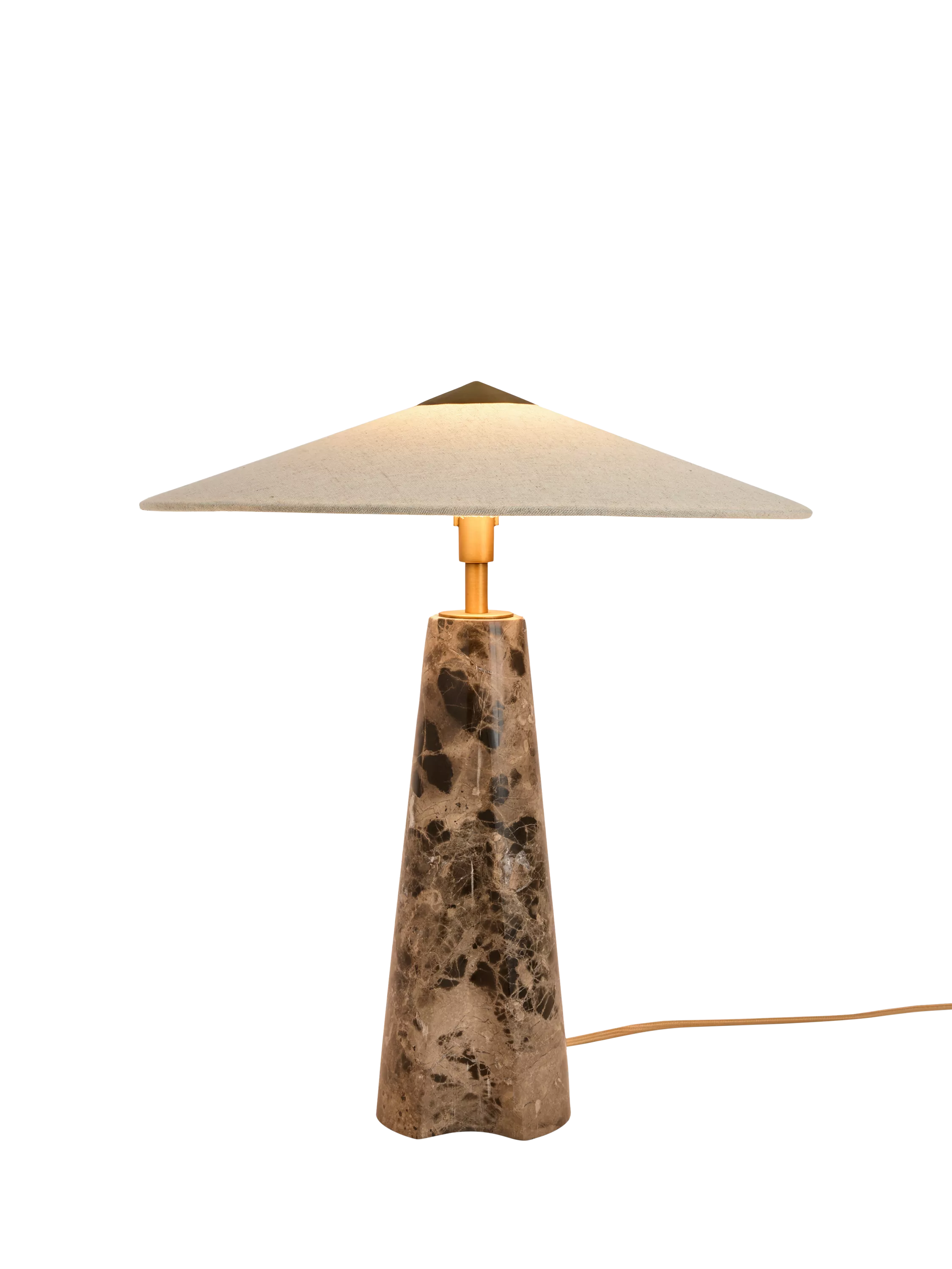 MADE Heath marble table lamp, imported from the UK