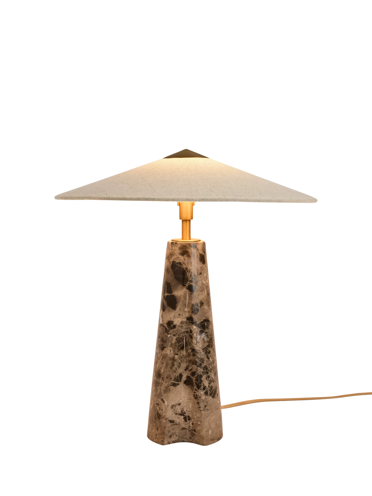 MADE Heath marble table lamp, imported from the UK