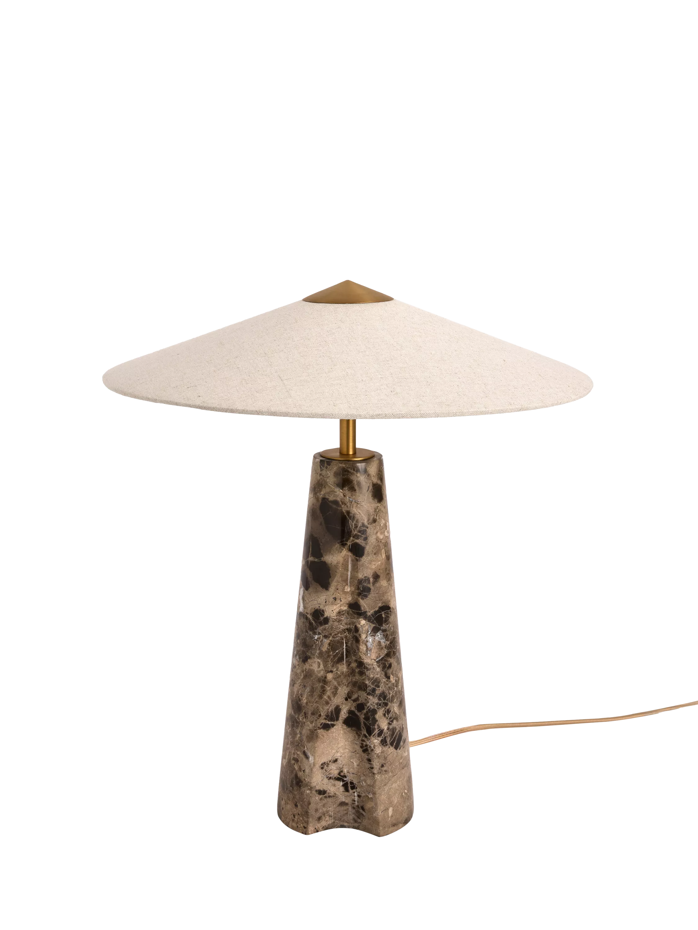 MADE Heath marble table lamp, imported from the UK