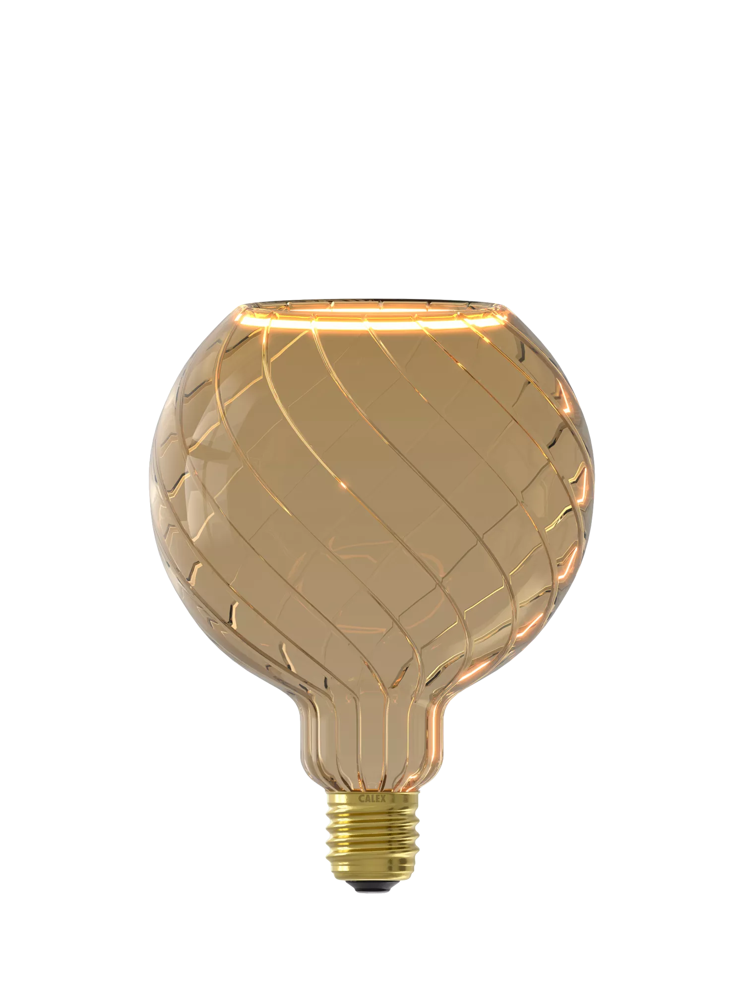 Calex smoked globe LED bulb 6W E27 dimmable - British product