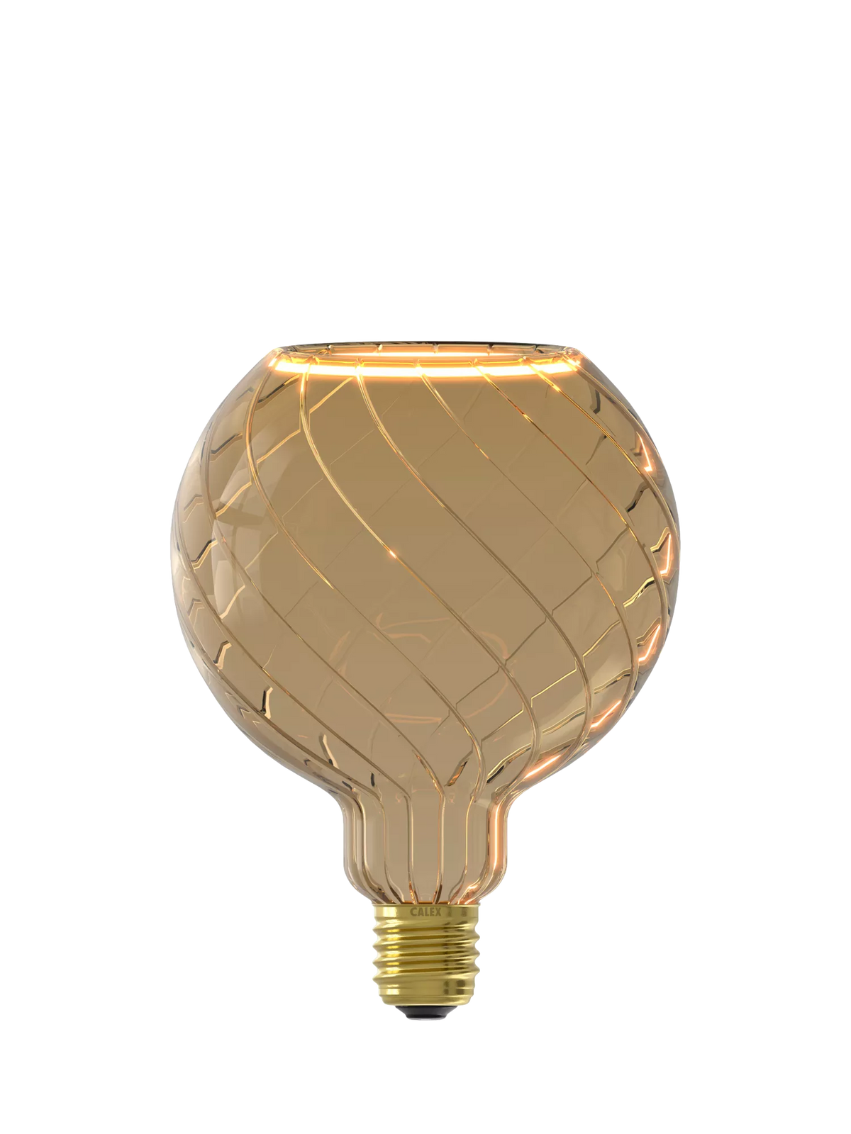 Calex smoked globe LED bulb 6W E27 dimmable - British product