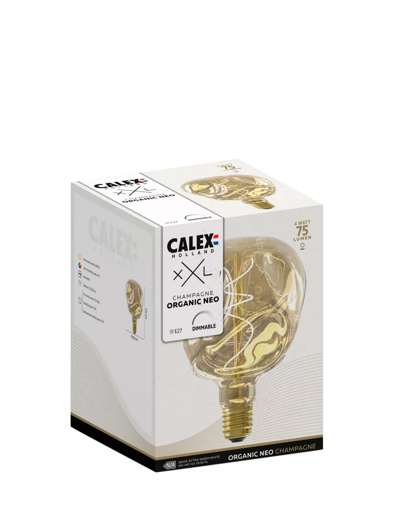 Calex Neo 4W LED dimmable tinted bulb (British brand)
