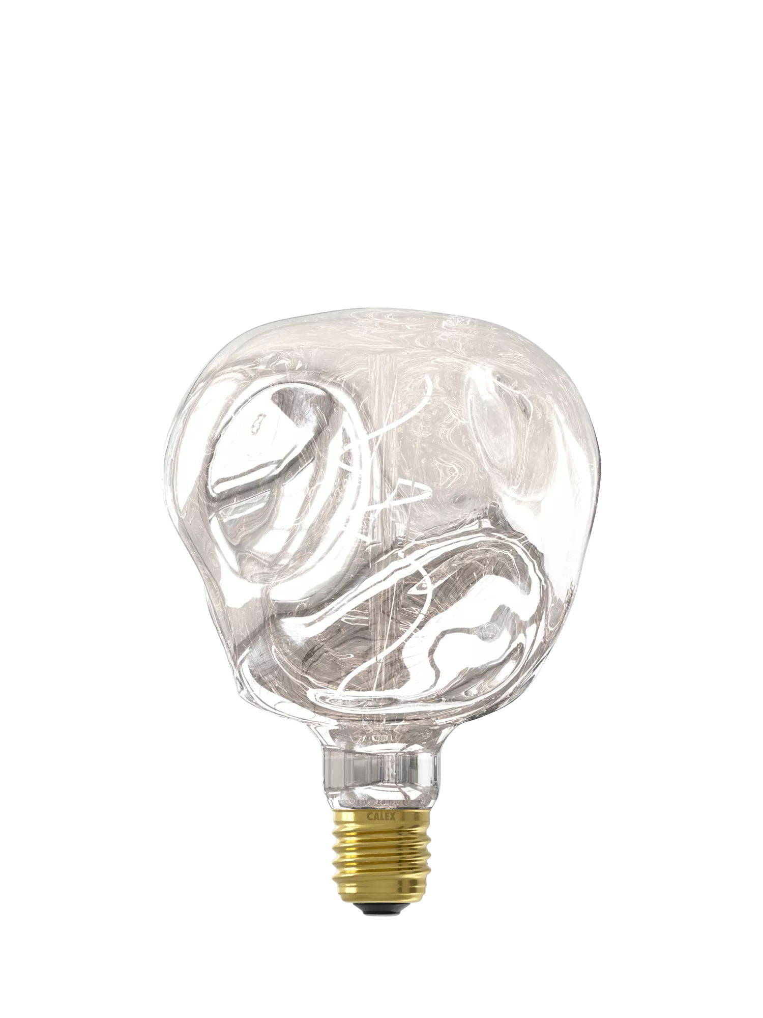 Calex vintage silver dimmable LED bulb 4W E27, imported from the UK