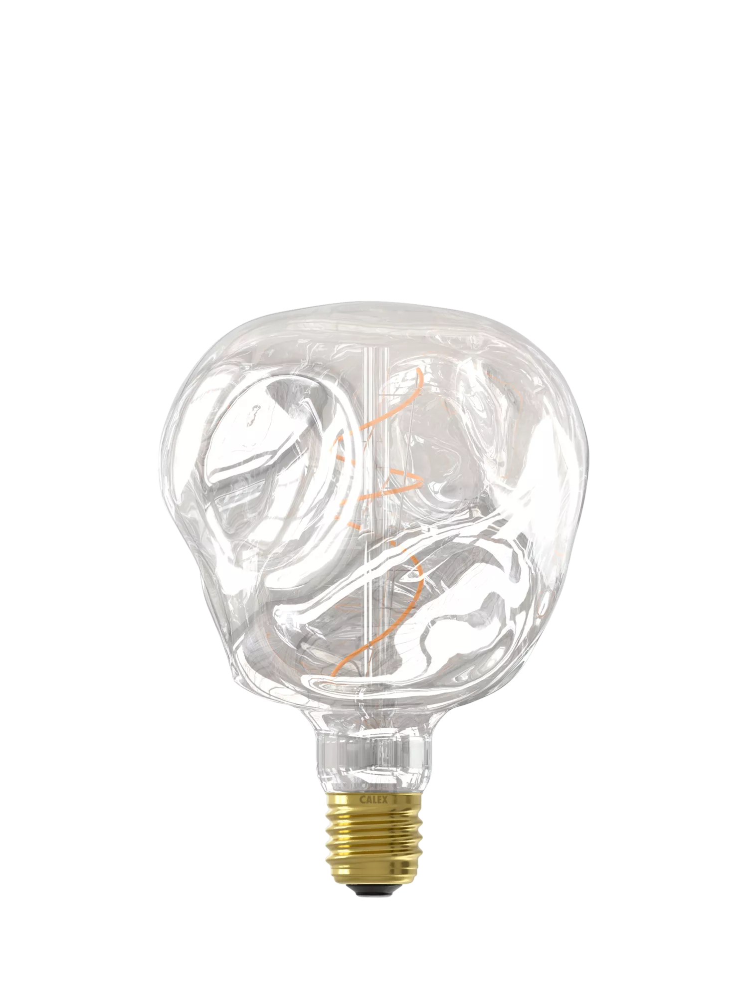 Calex vintage silver dimmable LED bulb 4W E27, imported from the UK