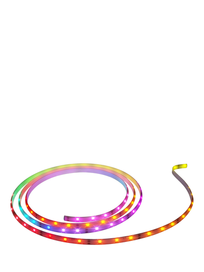 John Lewis Calex Vista Edge Multi-Colour RGBIC & Tunable White LED Light Strip, 2m- Buy online at McGrocer
