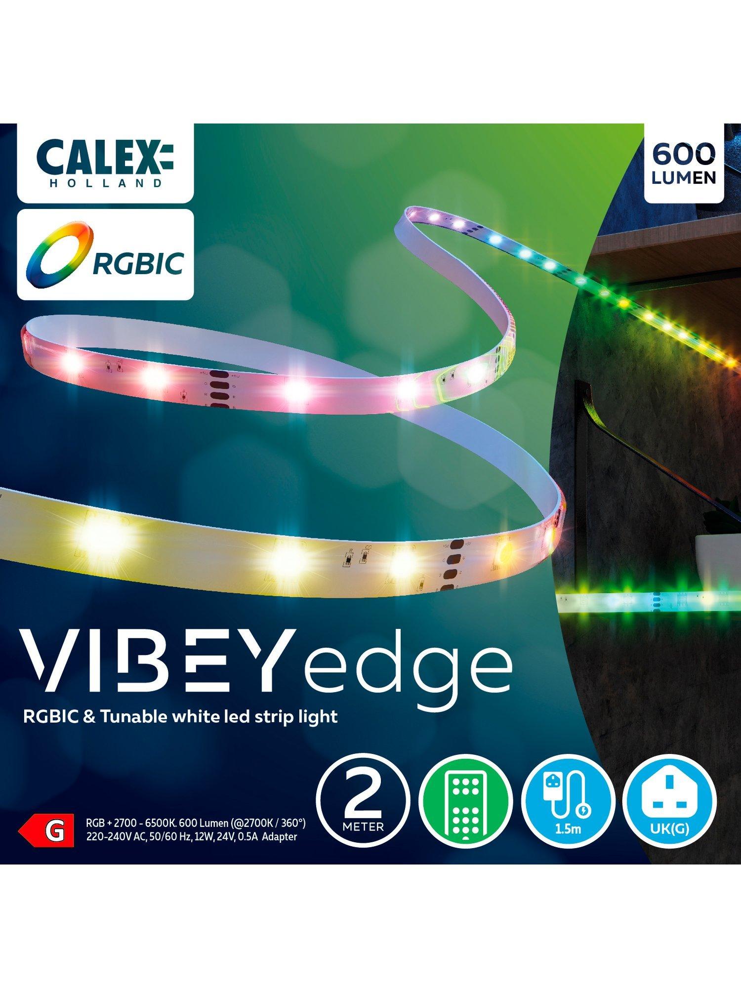 Calex Vista Edge RGBIC LED light strip 2m, UK version