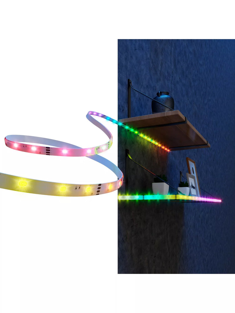 Calex multi-colour LED strip 5m, UK version