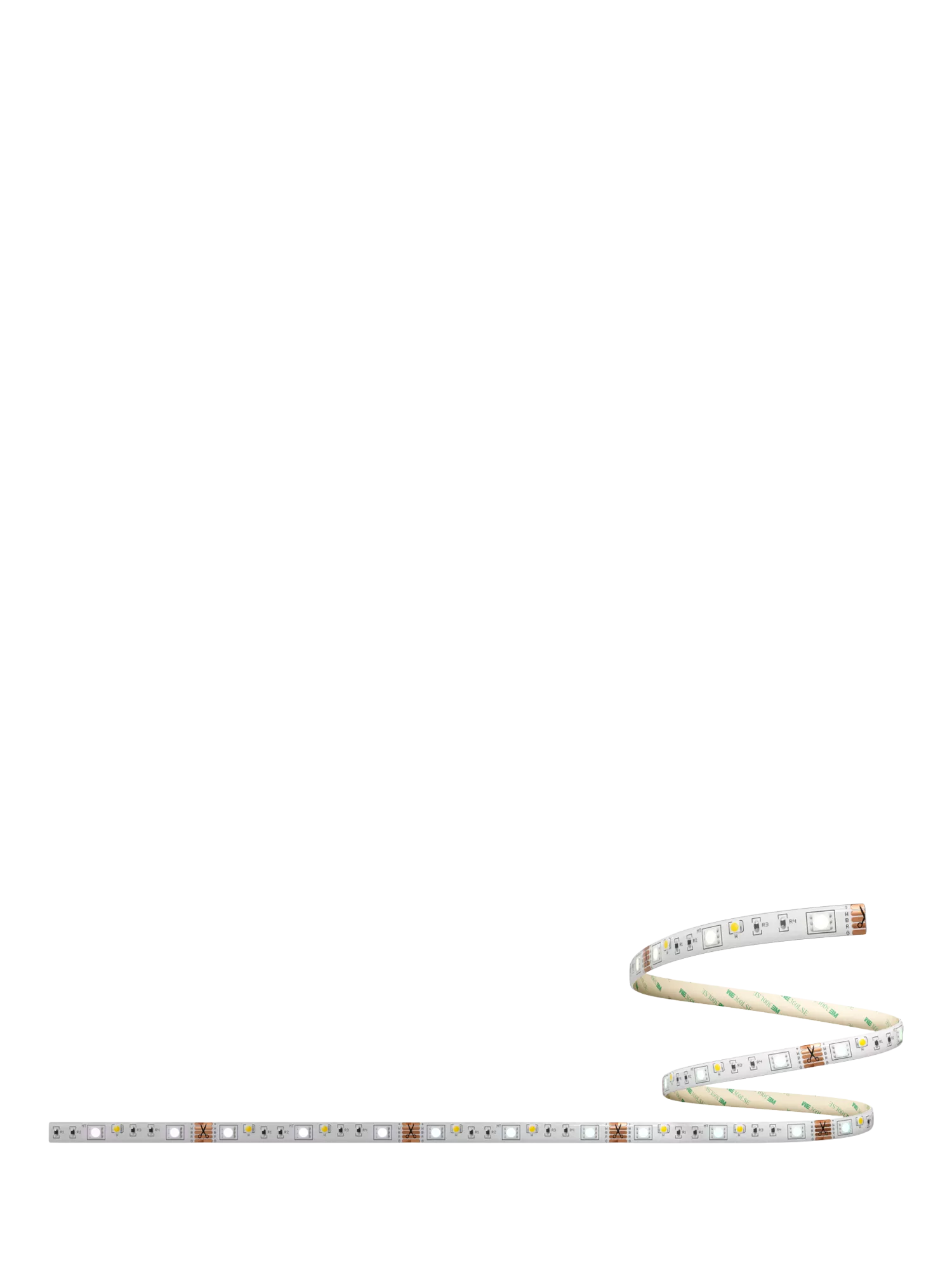 Calex smart LED strip RGBIC 10m, imported from the UK