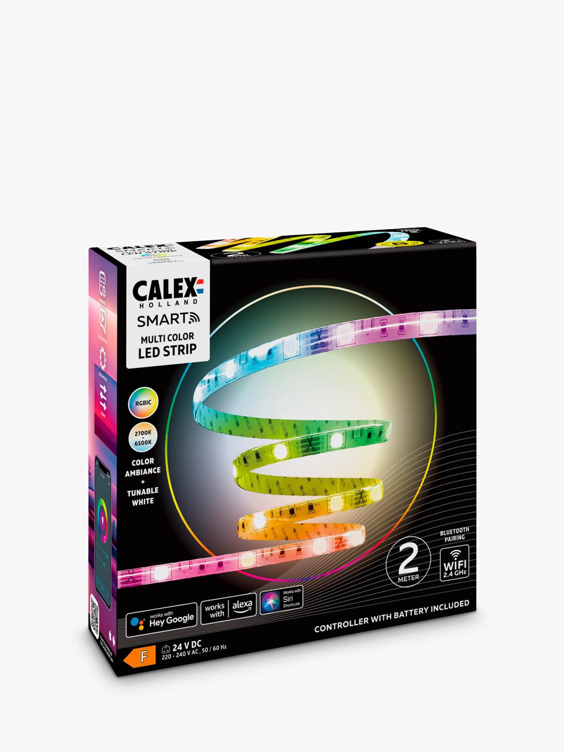 Calex Smart RGBIC LED Strip Light 2m (British brand)