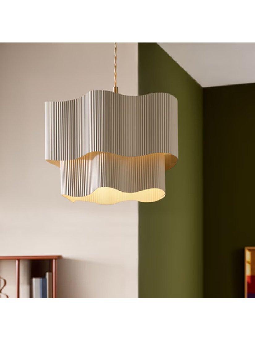 MADE Sydney ceiling light shade with pleated metal (British brand)